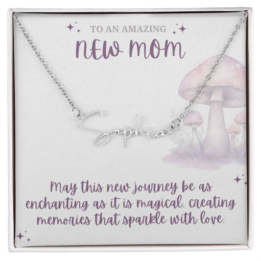 52A02900-8603-4CC7-BAF1-1FAF1600103C Enchanting New Mom Necklace