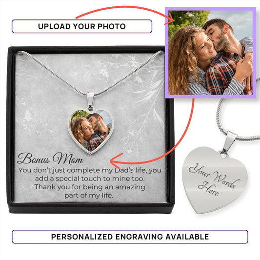 Bonus mom necklace
