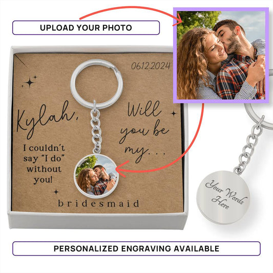Bridesmaid Gift Keychain Bridesmaid Proposal