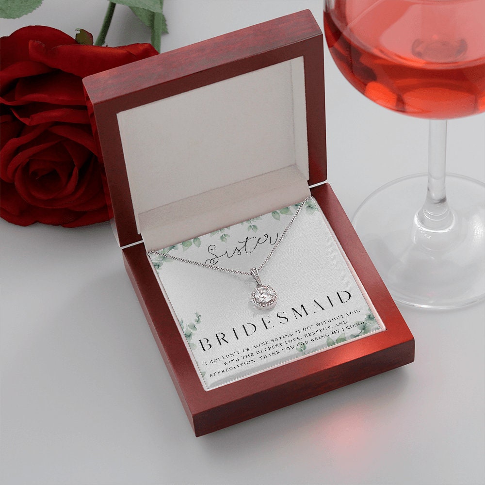 Bridesmaid Necklace - Sister