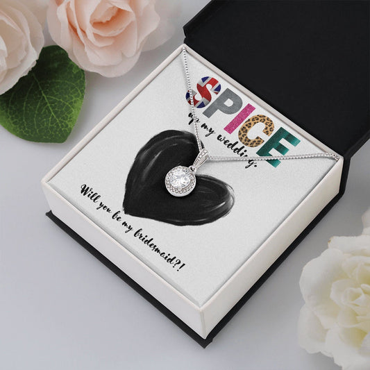 Pop Culture Bridesmaid Proposal Necklace
