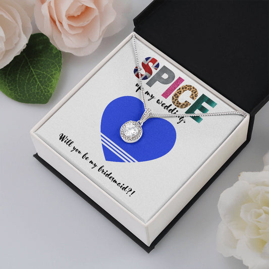 Pop Culture Bridesmaid Proposal Necklace
