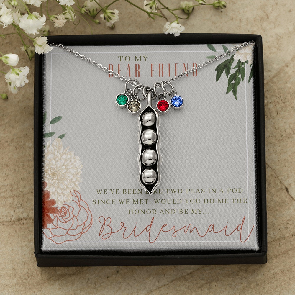 Bridesmaid Best Friend Necklace