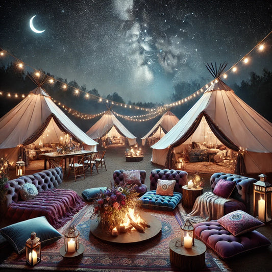 ACOTAR-Themed Glamping Bachelorette Party