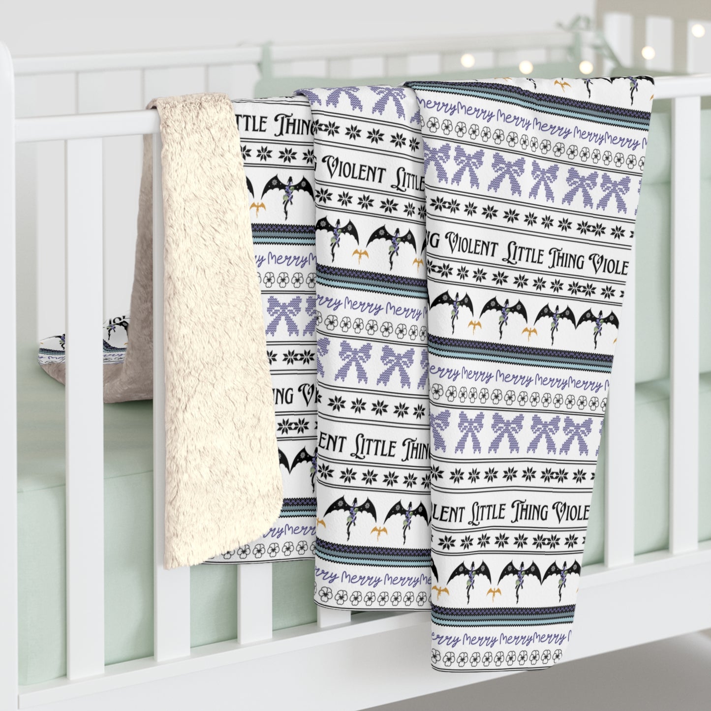 Fourth Wing Blanket, Sherpa Fleece Blanket, Fourth Wing Gift for her, Daughter who Reads, Wife who Reads Romantasy
