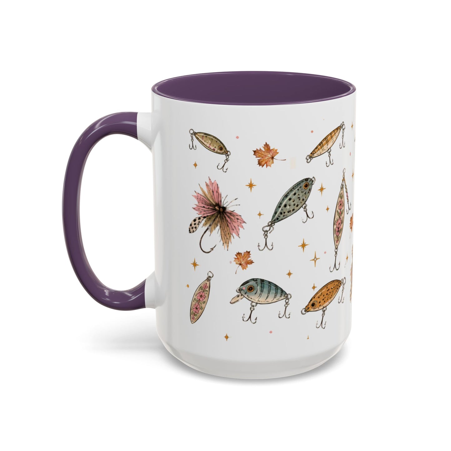 Luke’s Bait & Tackle Fishing Mugs – Vintage Lure Coffee Cup (11/15oz)