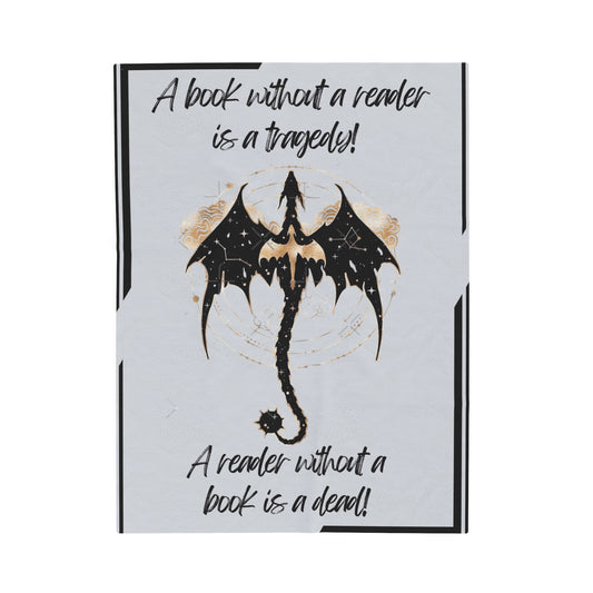 Velveteen Plush Blanket | Fourth Wing Characters | Dragon Rider Merch| Bookish Gift for Fantasy Lovers
