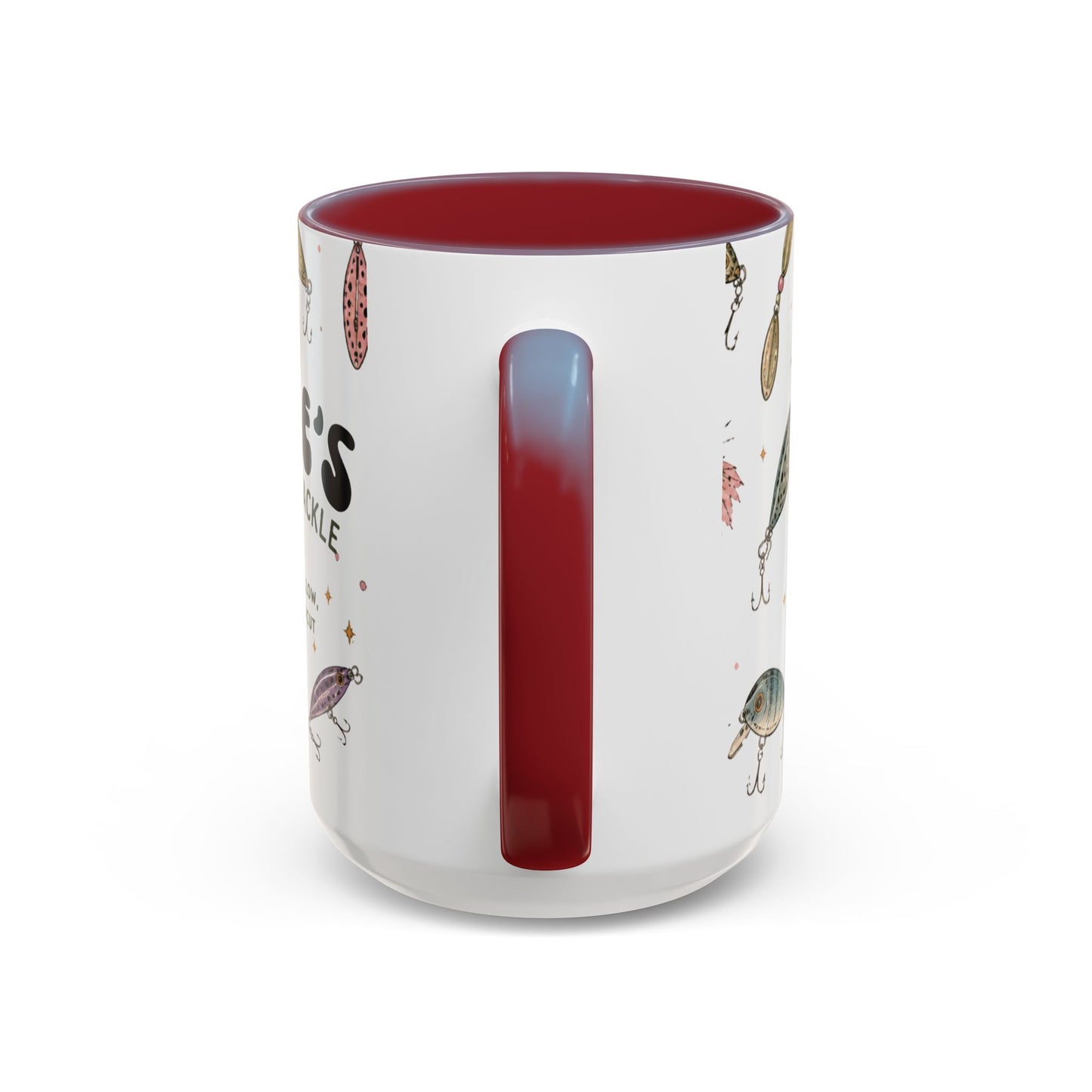 Luke’s Bait & Tackle Fishing Mug – Vintage Lure Coffee Cup (11/15oz)