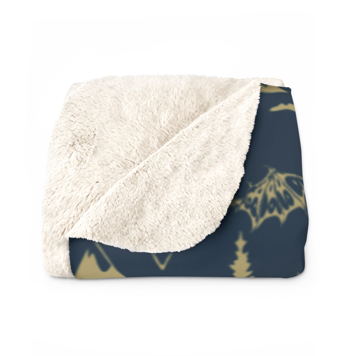 Cozy Acotar Sherpa Fleece Blanket, Crib Blanket Baby Shower Gift for Reader Romantasy Home Decor Celestial Bedding, Soft Plush Throw, Warm