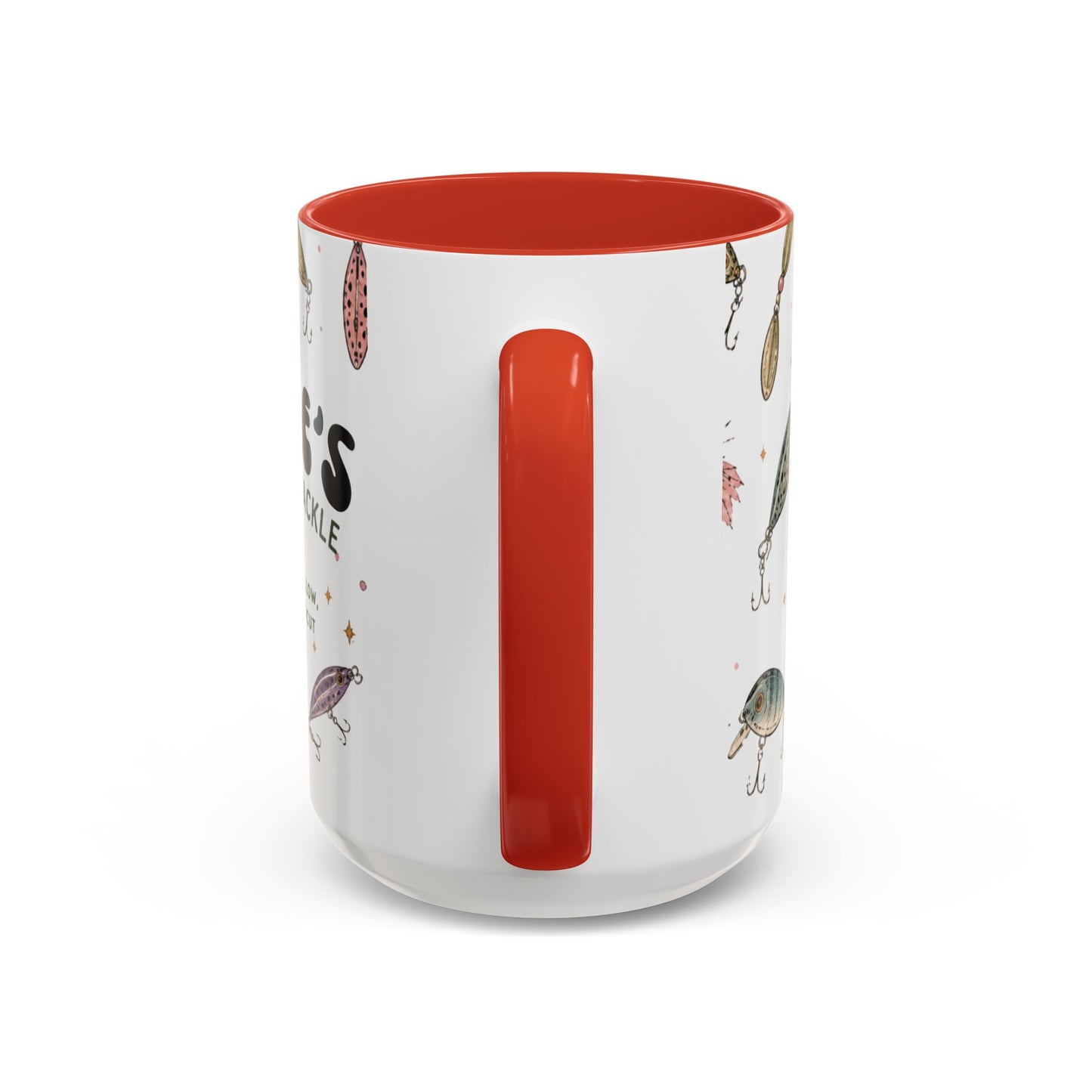 Luke’s Bait & Tackle Fishing Mug – Vintage Lure Coffee Cup (11/15oz)
