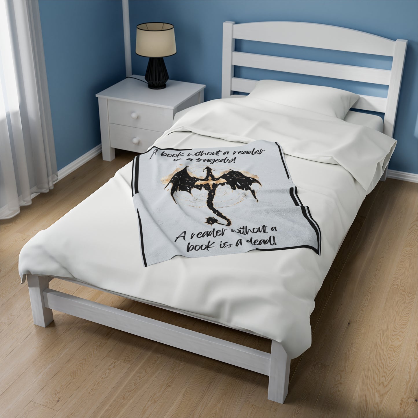 Velveteen Plush Blanket | Fourth Wing Characters | Dragon Rider Merch| Bookish Gift for Fantasy Lovers