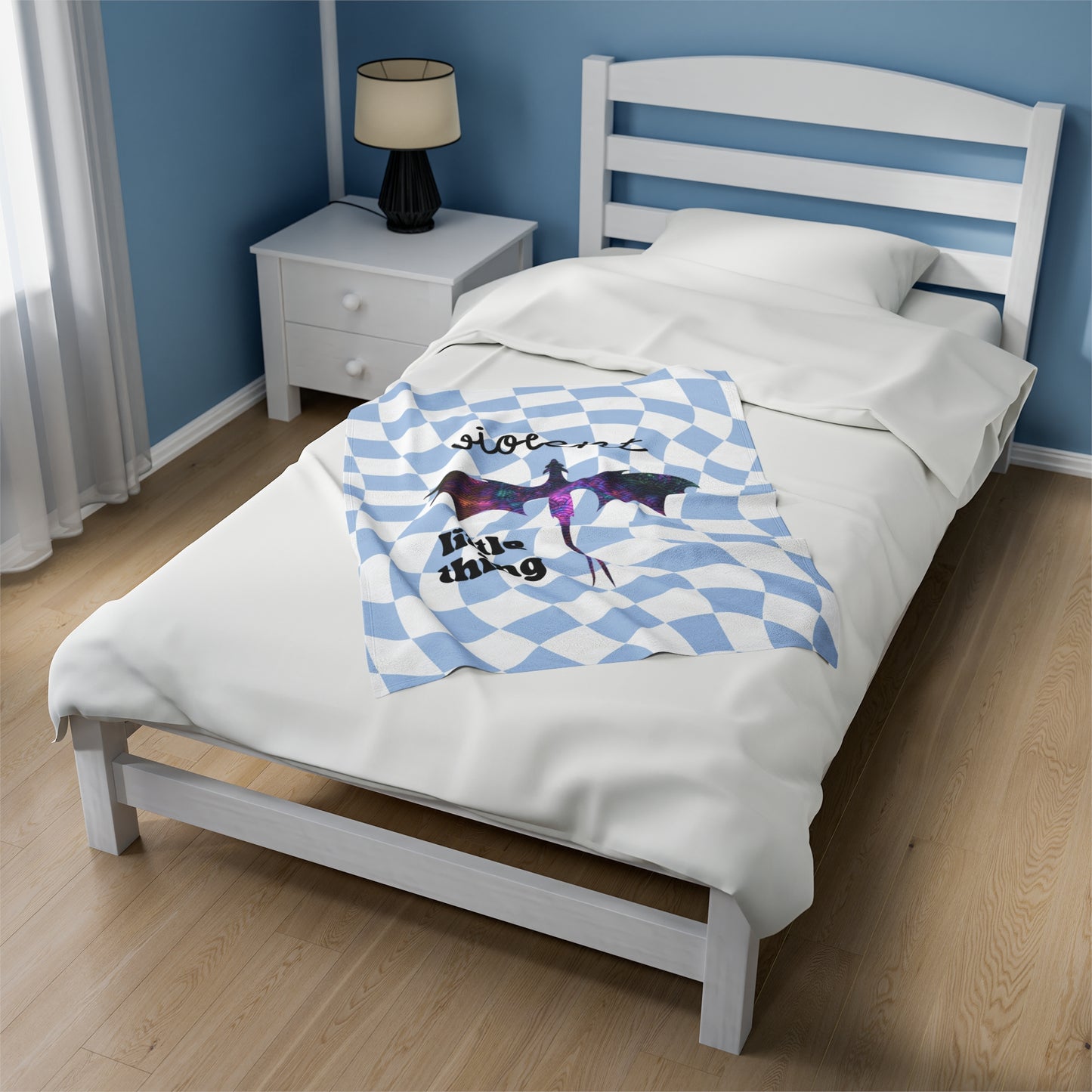 Violent Little Thing Velveteen Plush Dragon Blanket