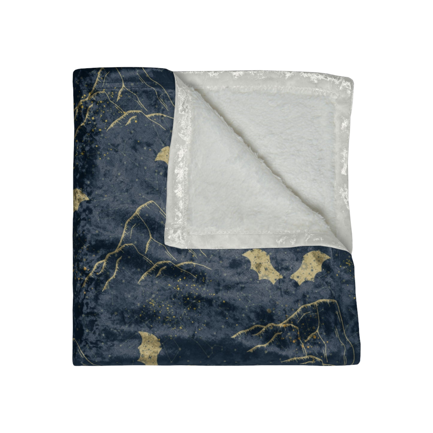 Velvet Throw Blanket, Acotar Inspired, Crushed Velvet Baby Blanket, Gift for Reader, Home Decor, Night Court Bedding, Velaris Throw Blanket,