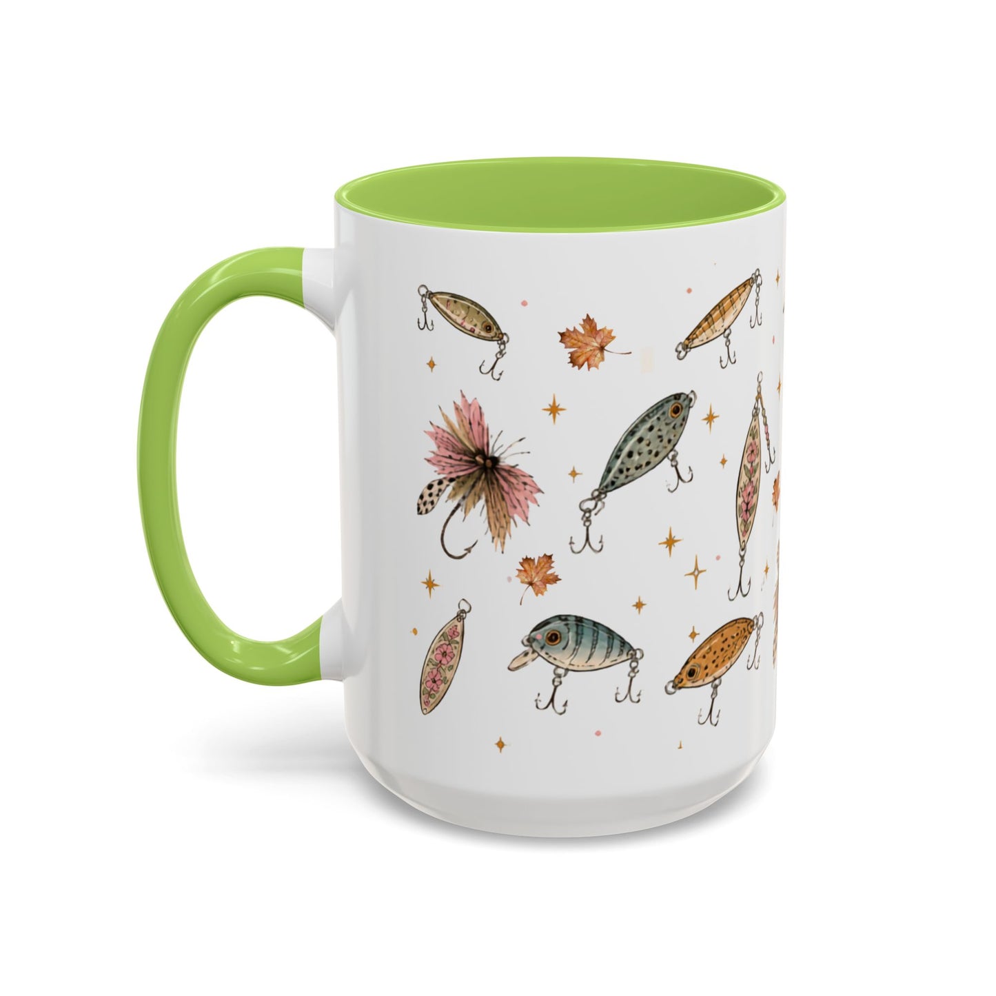 Luke’s Bait & Tackle Fishing Mugs – Vintage Lure Coffee Cup (11/15oz)