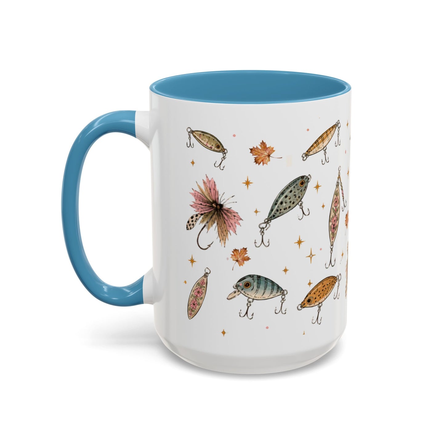 Luke’s Bait & Tackle Fishing Mugs – Vintage Lure Coffee Cup (11/15oz)