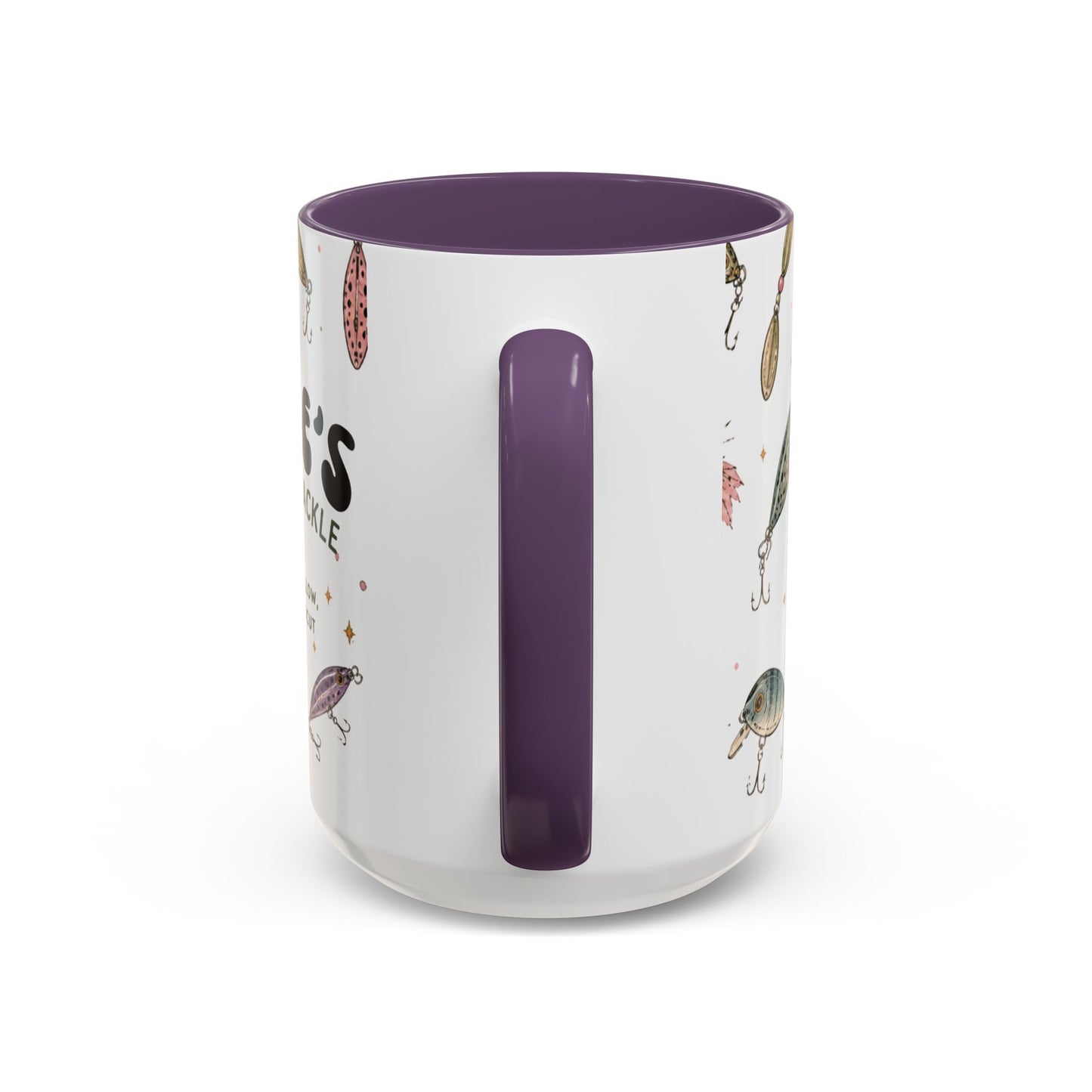Luke’s Bait & Tackle Fishing Mug – Vintage Lure Coffee Cup (11/15oz)