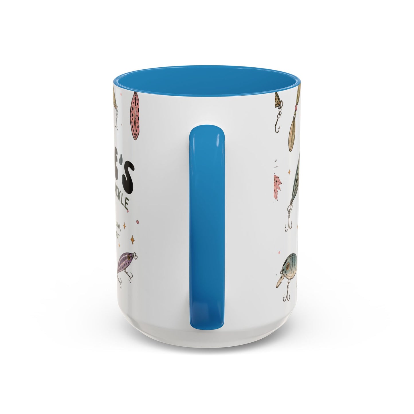 Luke’s Bait & Tackle Fishing Mug – Vintage Lure Coffee Cup (11/15oz)