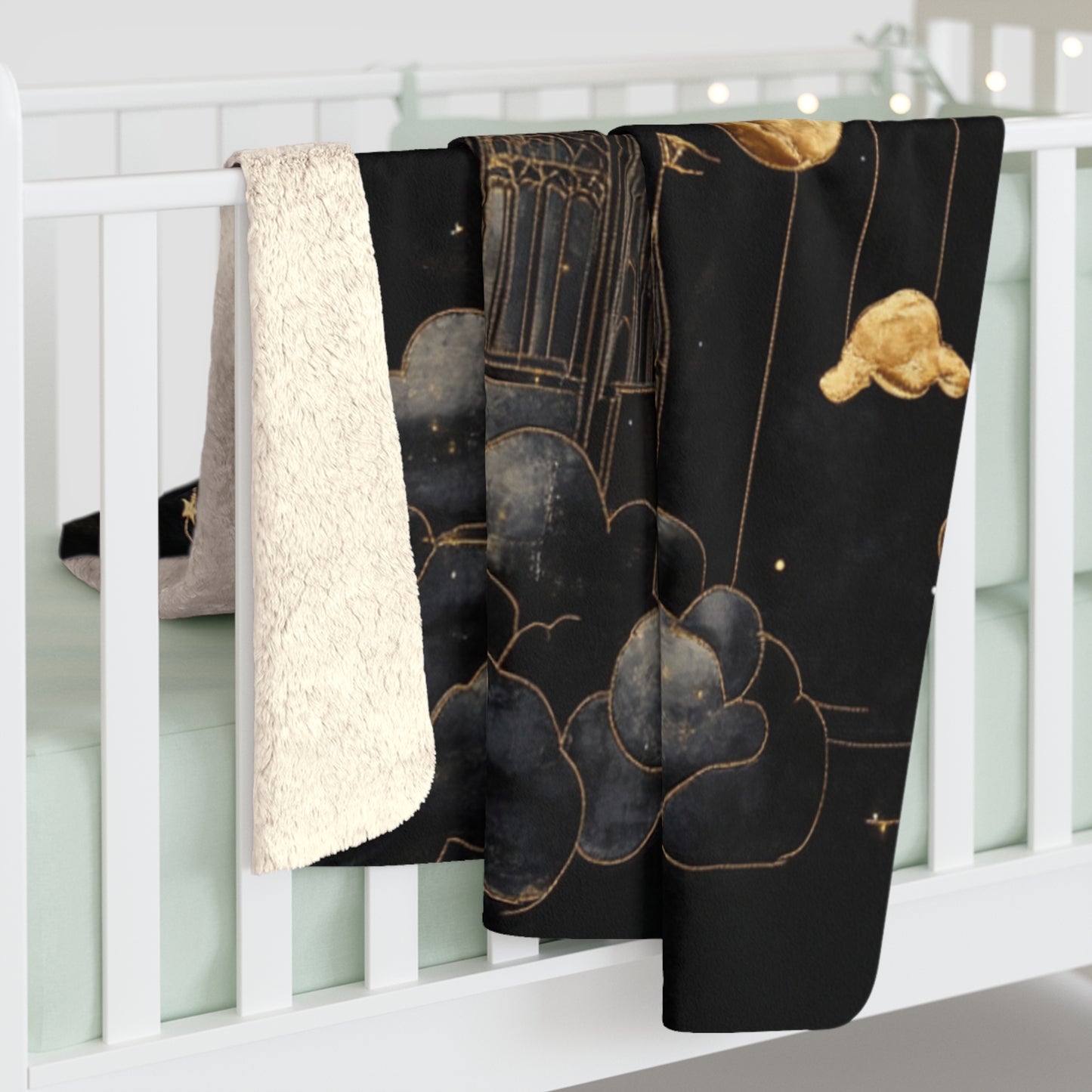 Moonstone Palace High Lord Acotar Throw Blanket Acotar Nursery Bedding Crib Swaddle Baby Gift New Mom Reader