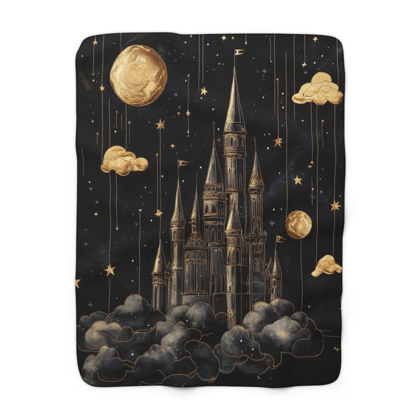 Moonstone Palace High Lord Acotar Throw Blanket Acotar Nursery Bedding Crib Swaddle Baby Gift New Mom Reader