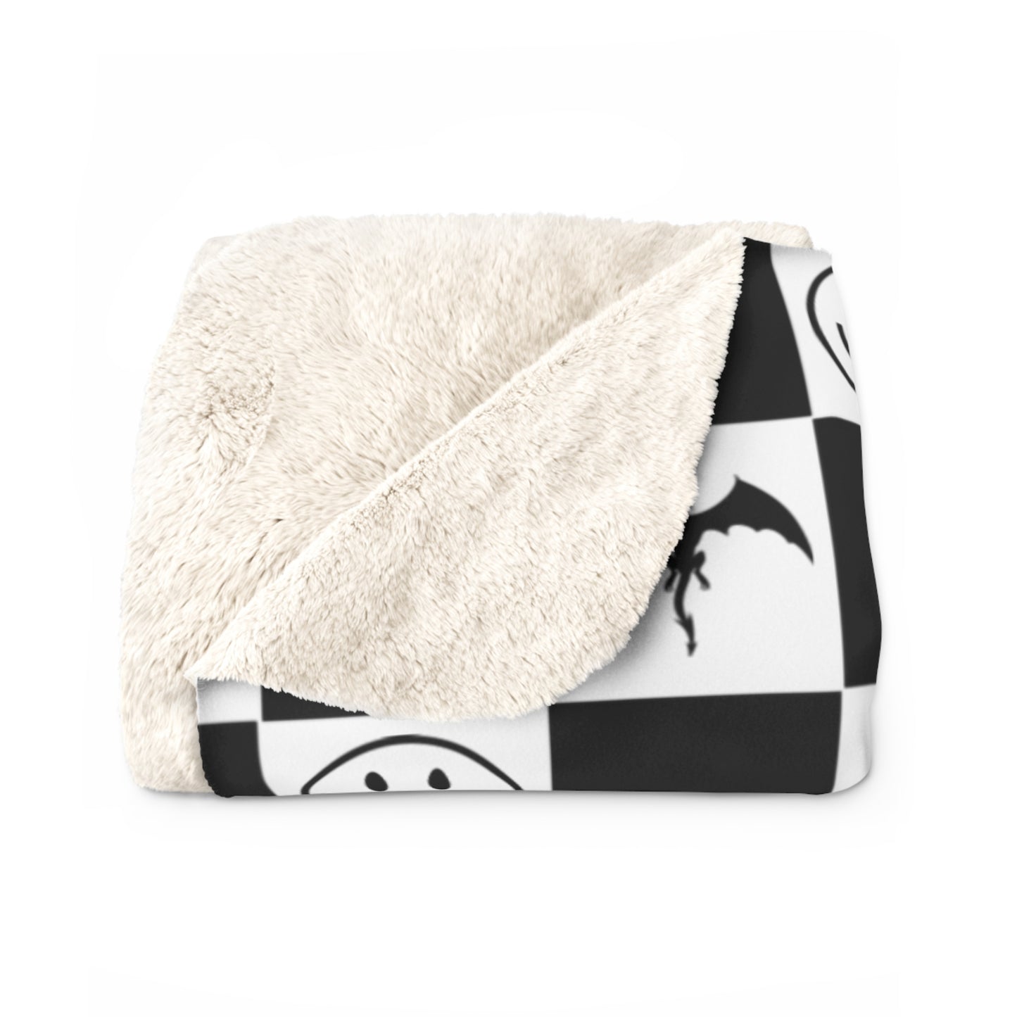 Copy of Fourth Wing Blanket, Sherpa Fleece Blanket, Fourth Wing Gift for her, Daughter who Reads, Wife who Reads Romantasy