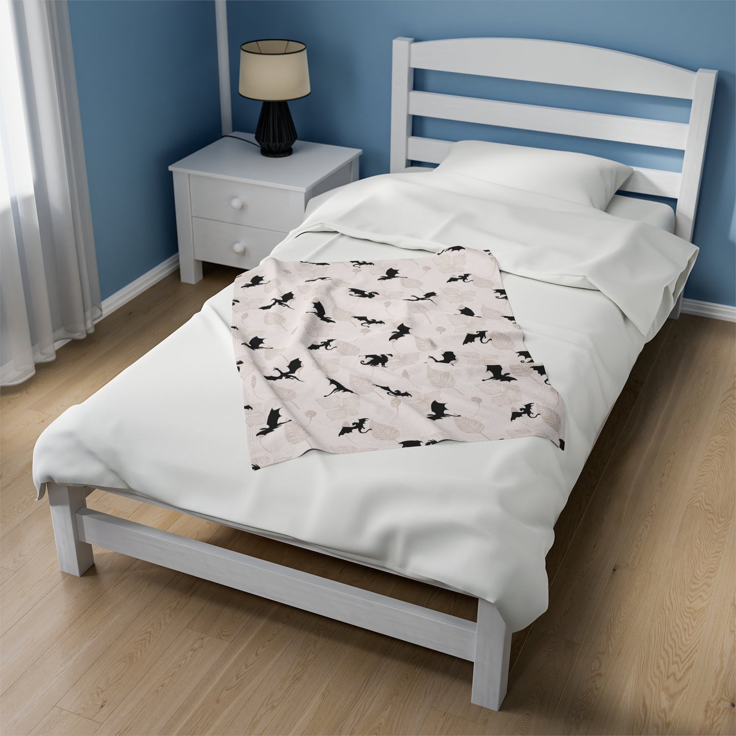 Neutral Fourth Wing Blanket Fourth Wing Gift for Her | Bookish Fleece Throw Blanket | Iron Flame Gifts | Bookstagram Merch