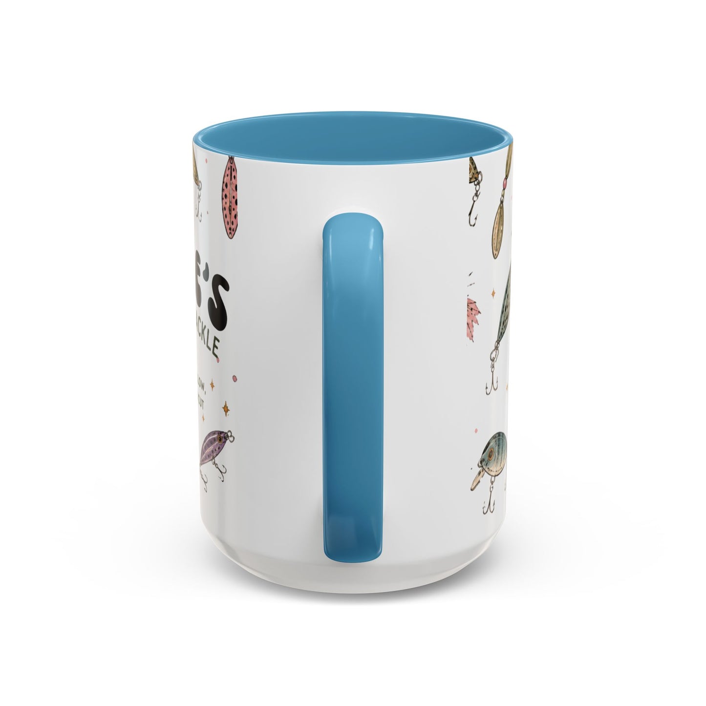 Luke’s Bait & Tackle Fishing Mug – Vintage Lure Coffee Cup (11/15oz)