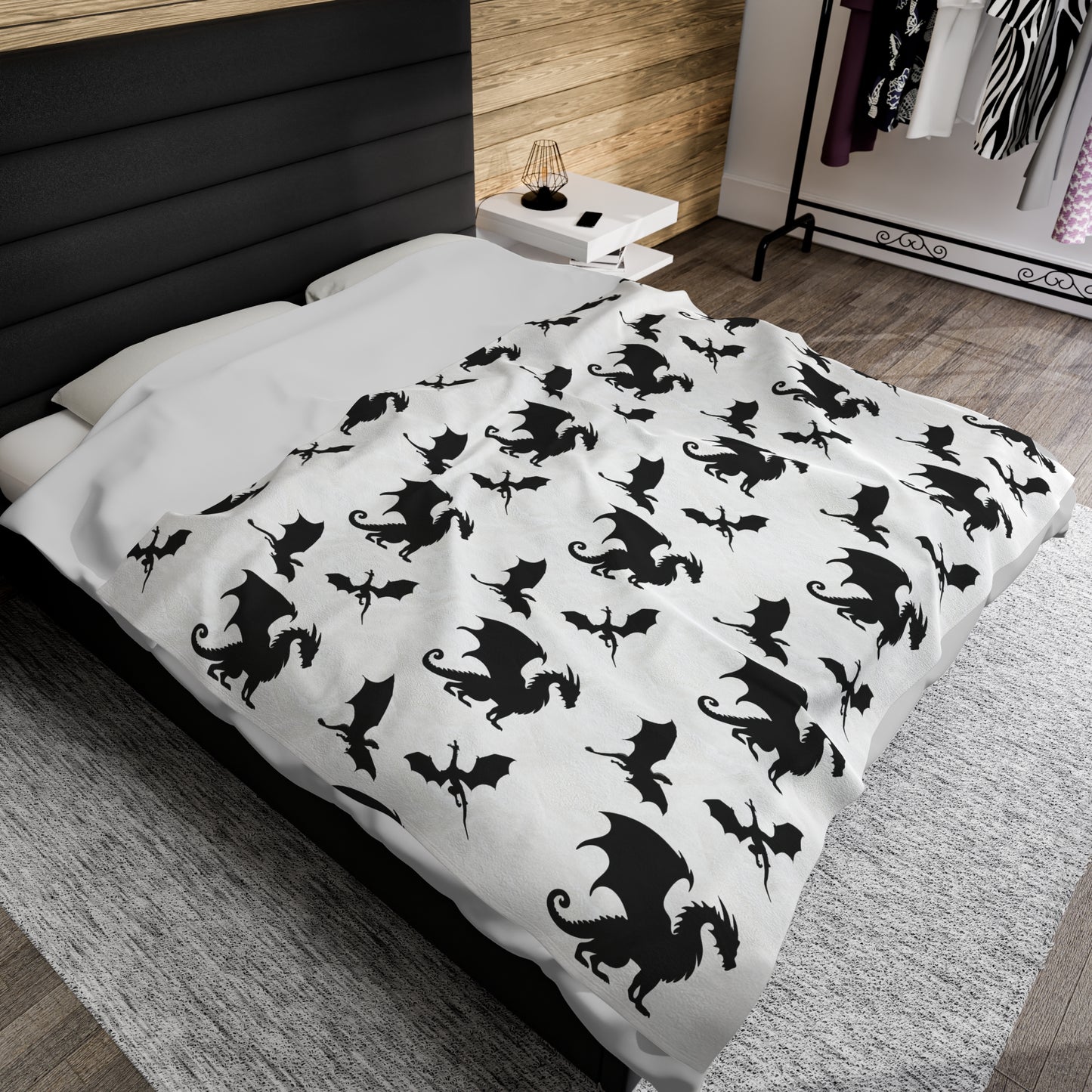 Fourth Wing Inspired Blanket Fourth Wing Gift for Her | Checkerboard Bookish Fleece Throw Blanket | Iron Flame Gifts | Bookstagram Merch