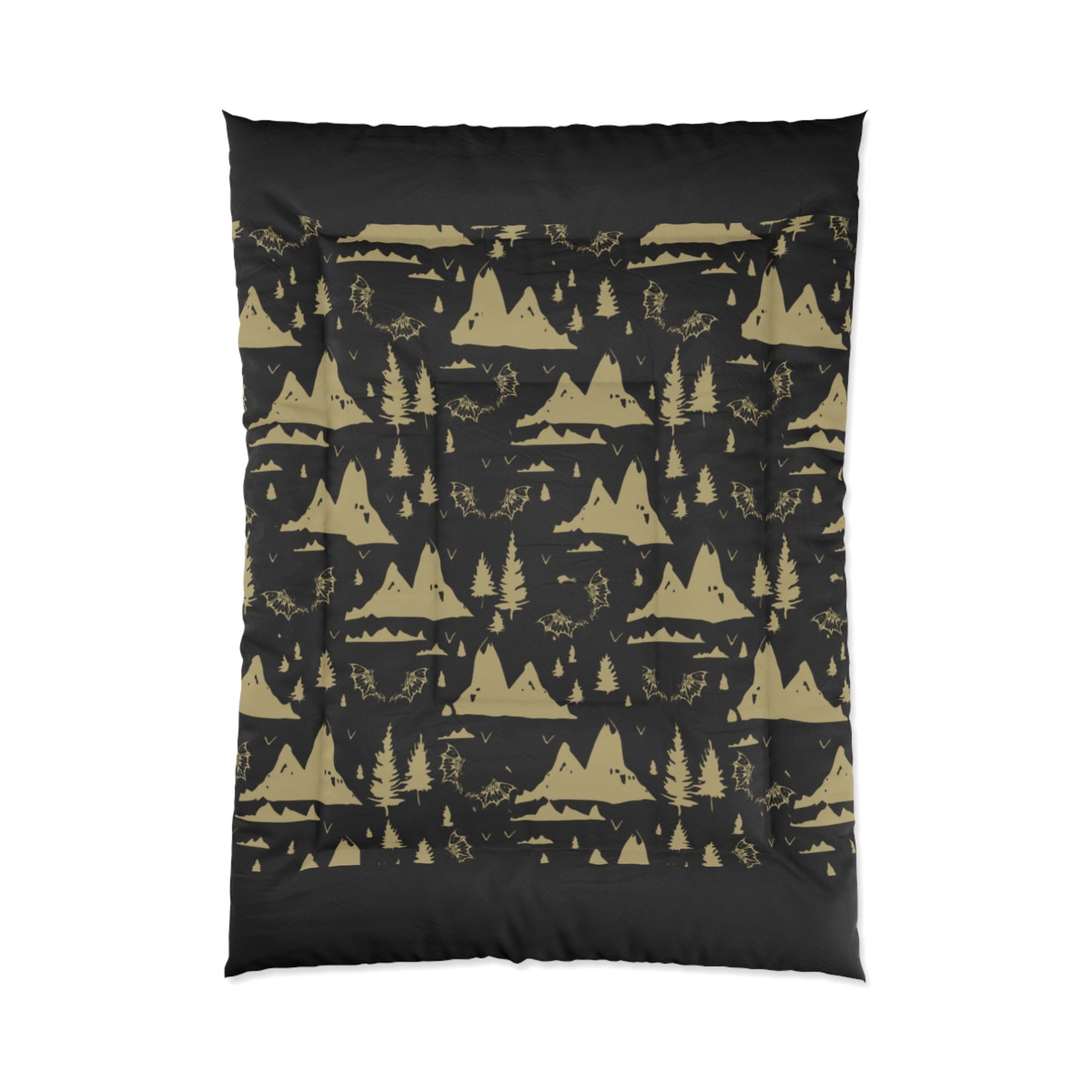 Celestial Comforter - Night Sky Bedding for Cozy Nights, Starry Queen Quilt, A Court of Thorns and Roses Blanket, Celestial Bedroom Decor,