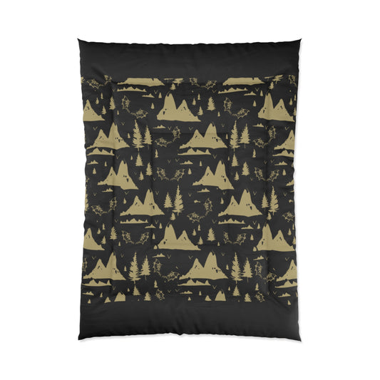 Celestial Comforter - Night Sky Bedding for Cozy Nights, Starry Queen Quilt, A Court of Thorns and Roses Blanket, Celestial Bedroom Decor,