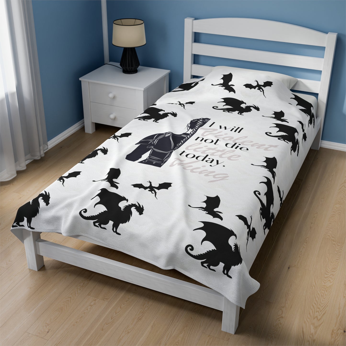 Fourth Wing Inspired Blanket Fourth Wing Gift for Her | Checkerboard Bookish Fleece Throw Blanket | Iron Flame Gifts | Bookstagram Merch