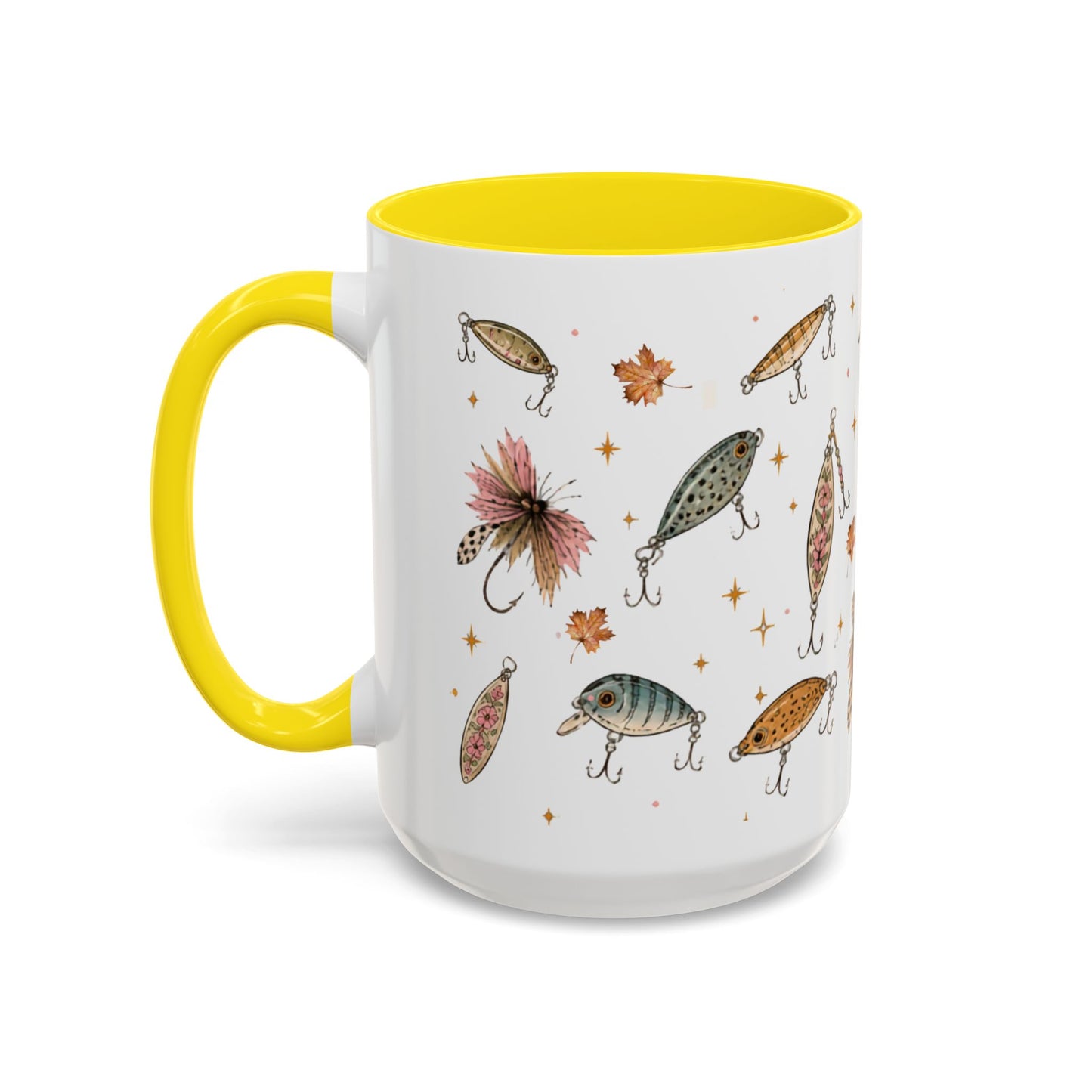Luke’s Bait & Tackle Fishing Mugs – Vintage Lure Coffee Cup (11/15oz)