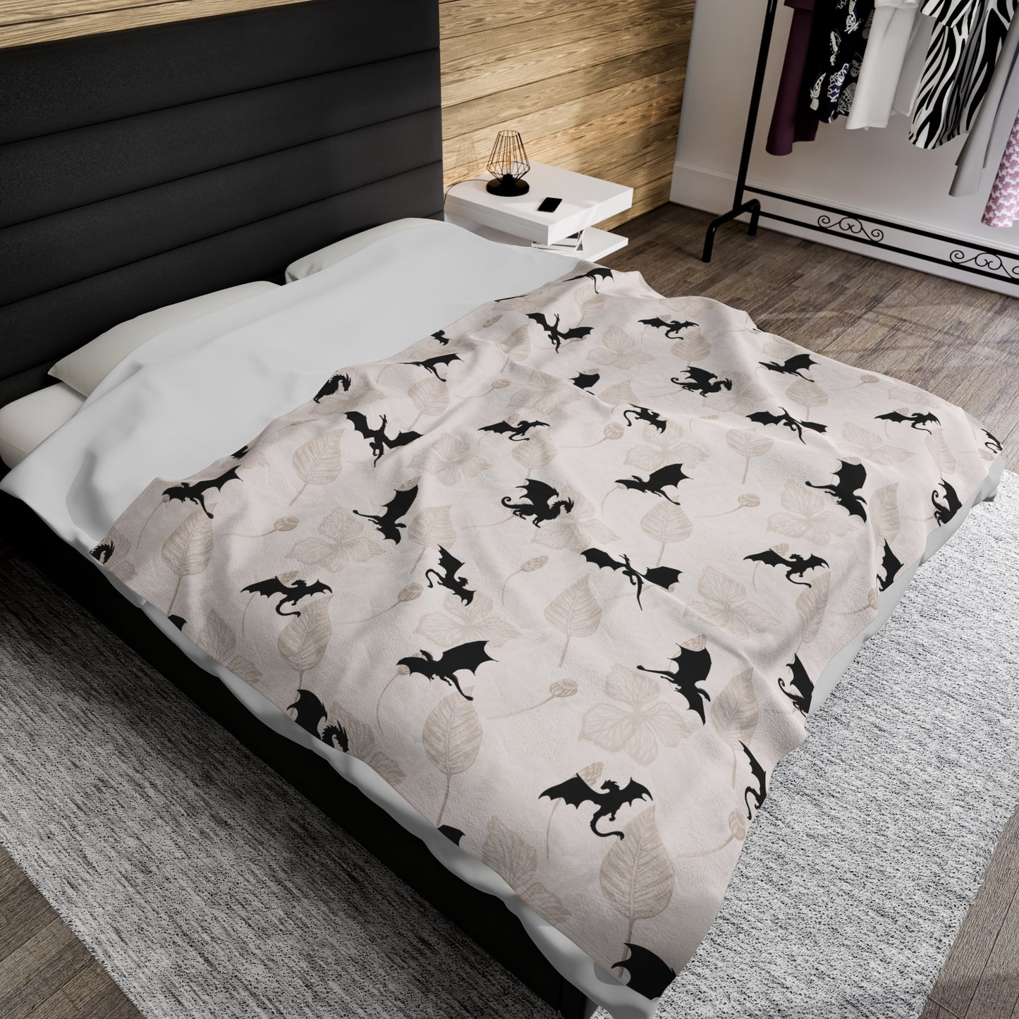Neutral Fourth Wing Blanket Fourth Wing Gift for Her | Bookish Fleece Throw Blanket | Iron Flame Gifts | Bookstagram Merch