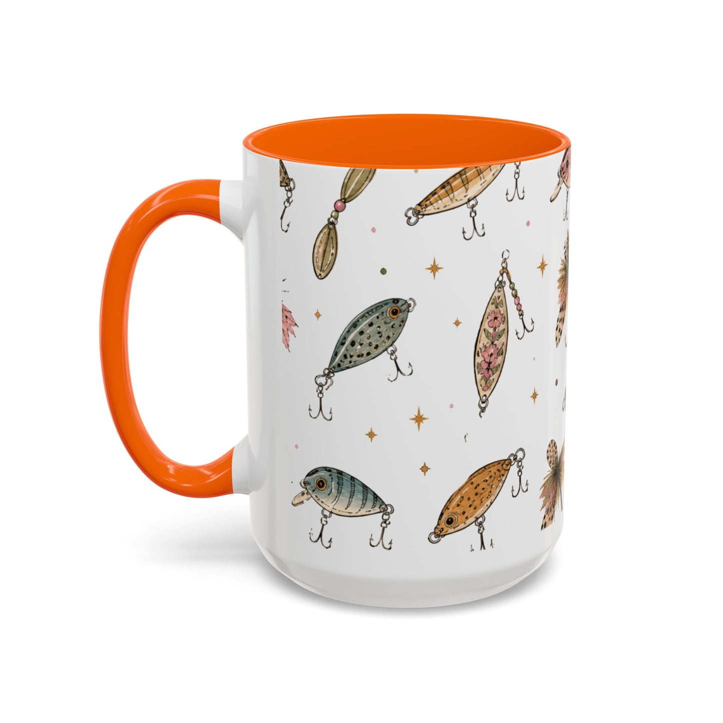 Luke’s Bait & Tackle Fishing Mug – Vintage Lure Coffee Cup (11/15oz)