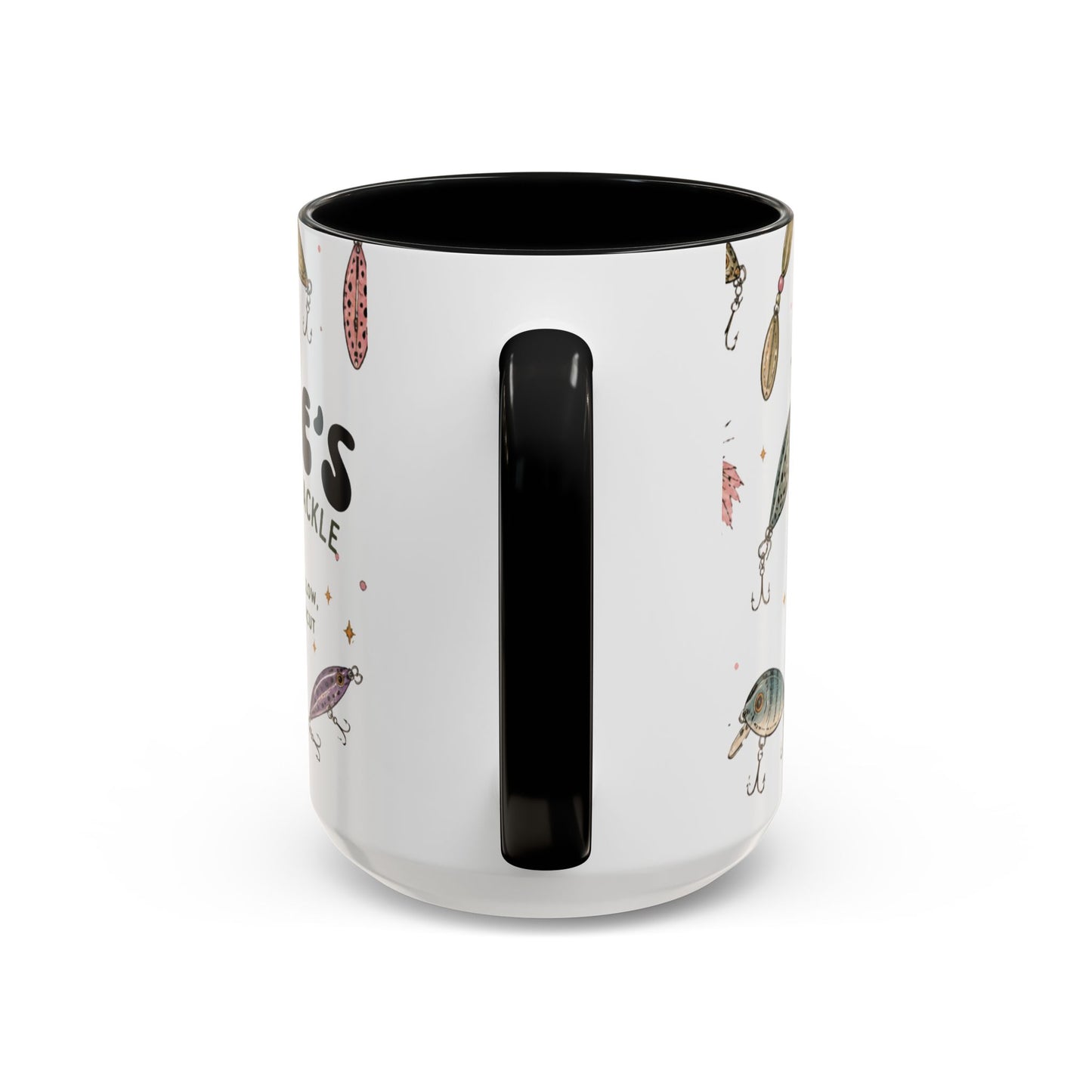 Luke’s Bait & Tackle Fishing Mug – Vintage Lure Coffee Cup (11/15oz)