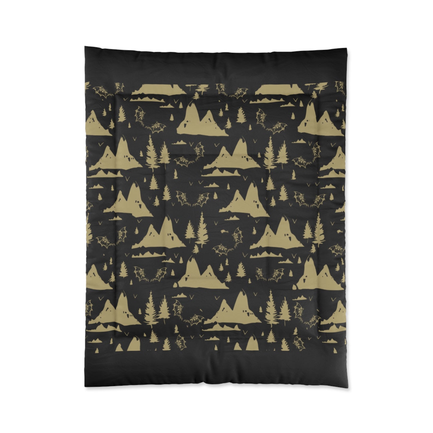 Celestial Comforter - Night Sky Bedding for Cozy Nights, Starry Queen Quilt, A Court of Thorns and Roses Blanket, Celestial Bedroom Decor,