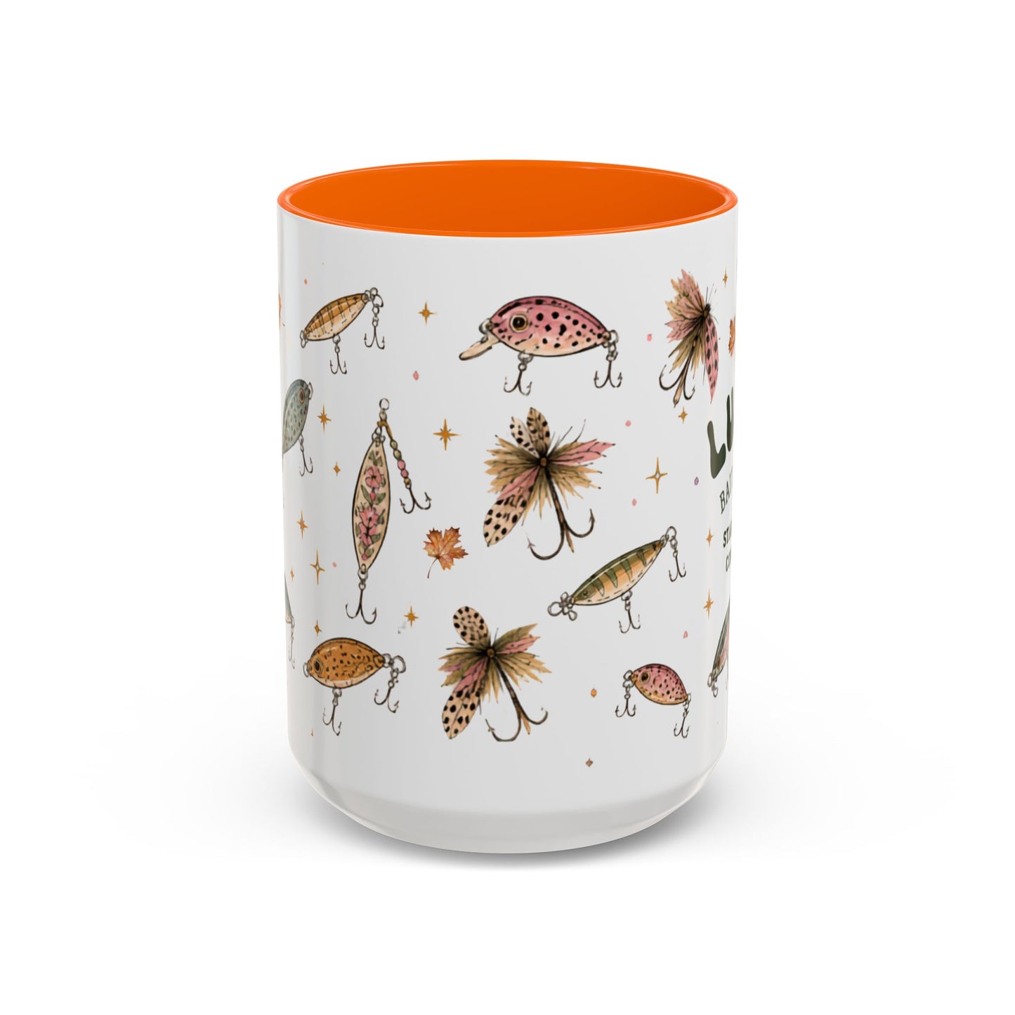 Luke’s Bait & Tackle Fishing Mugs – Vintage Lure Coffee Cup (11/15oz)