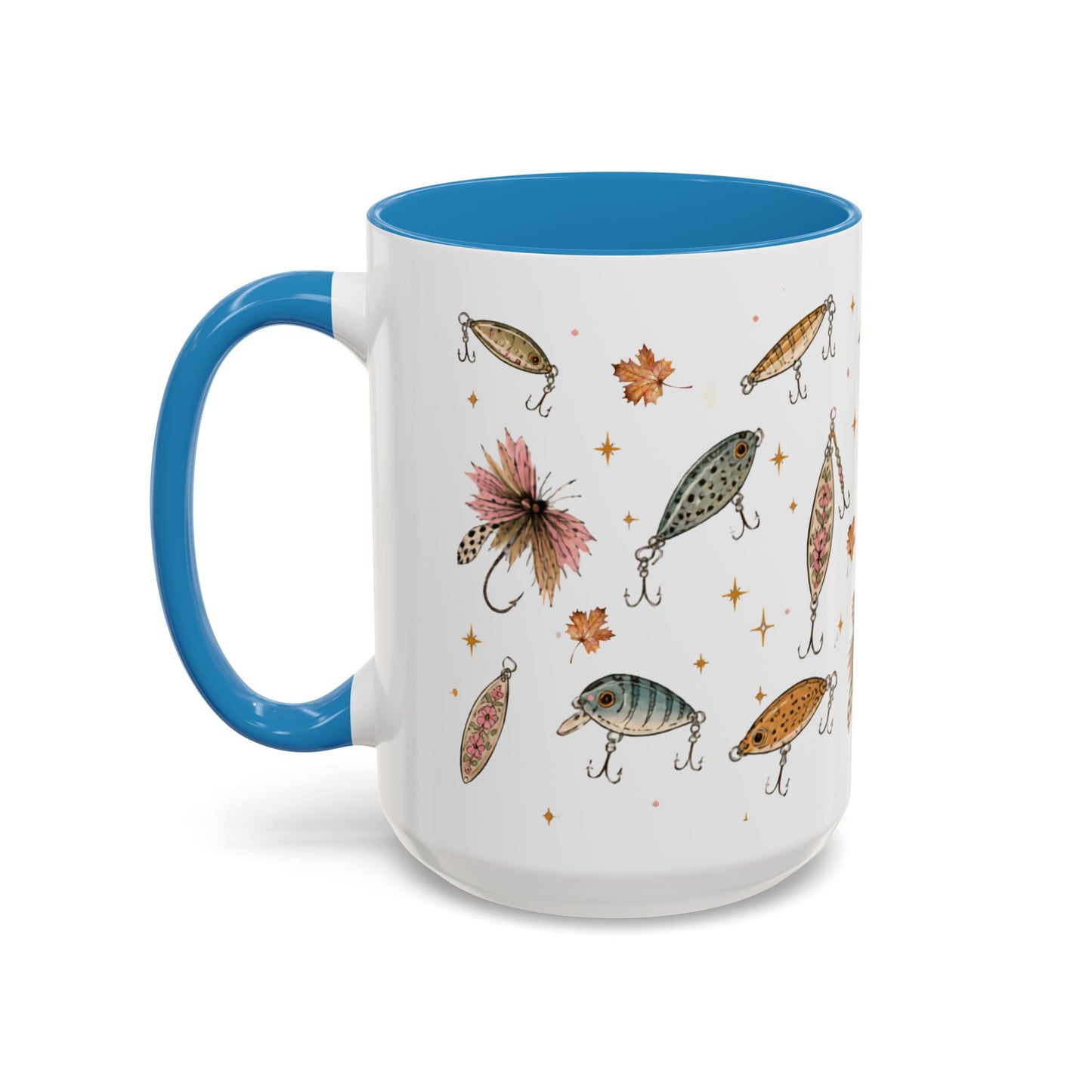 Luke’s Bait & Tackle Fishing Mugs – Vintage Lure Coffee Cup (11/15oz)