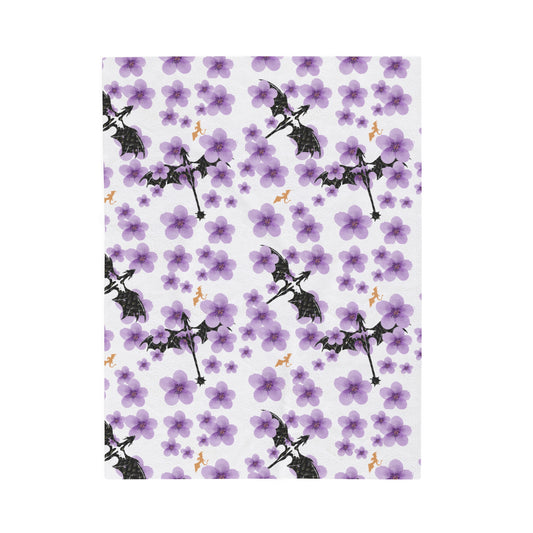 Fourth Wing Inspired Blanket Fourth Wing Gift for Her | Checkerboard Bookish Fleece Throw Blanket | Iron Flame Gifts | Bookstagram Merch
