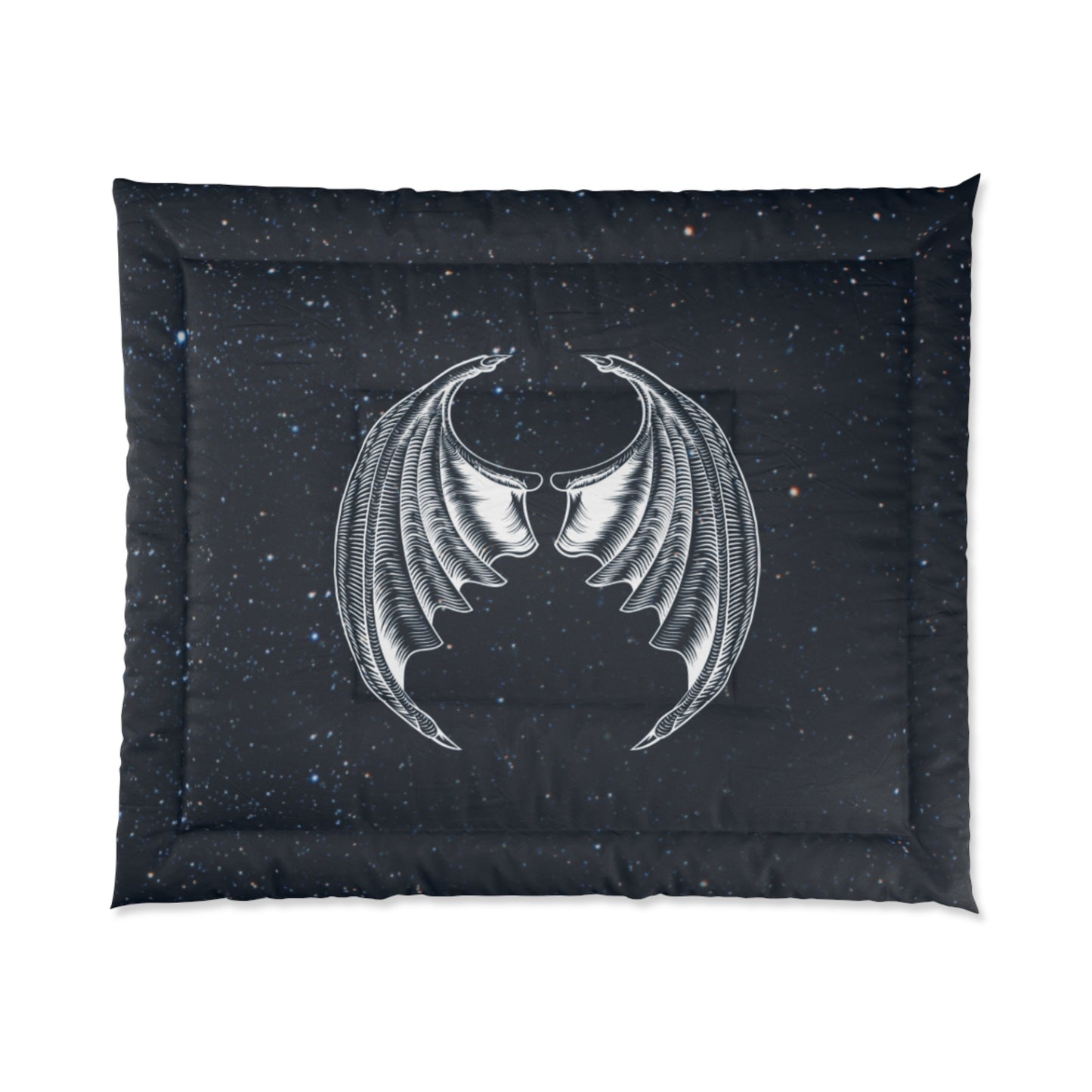Celestial Comforter - Night Sky Bedding for Cozy Nights, Starry Queen Quilt, A Court of Thorns and Roses Blanket, Celestial Bedroom Decor,