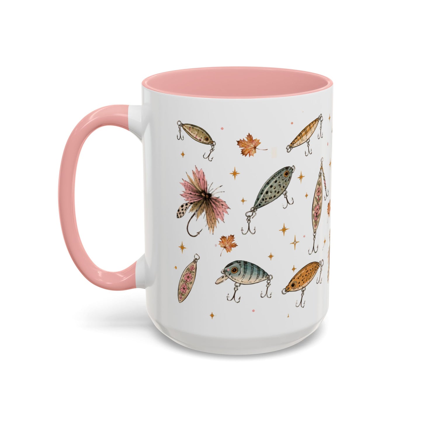 Luke’s Bait & Tackle Fishing Mugs – Vintage Lure Coffee Cup (11/15oz)