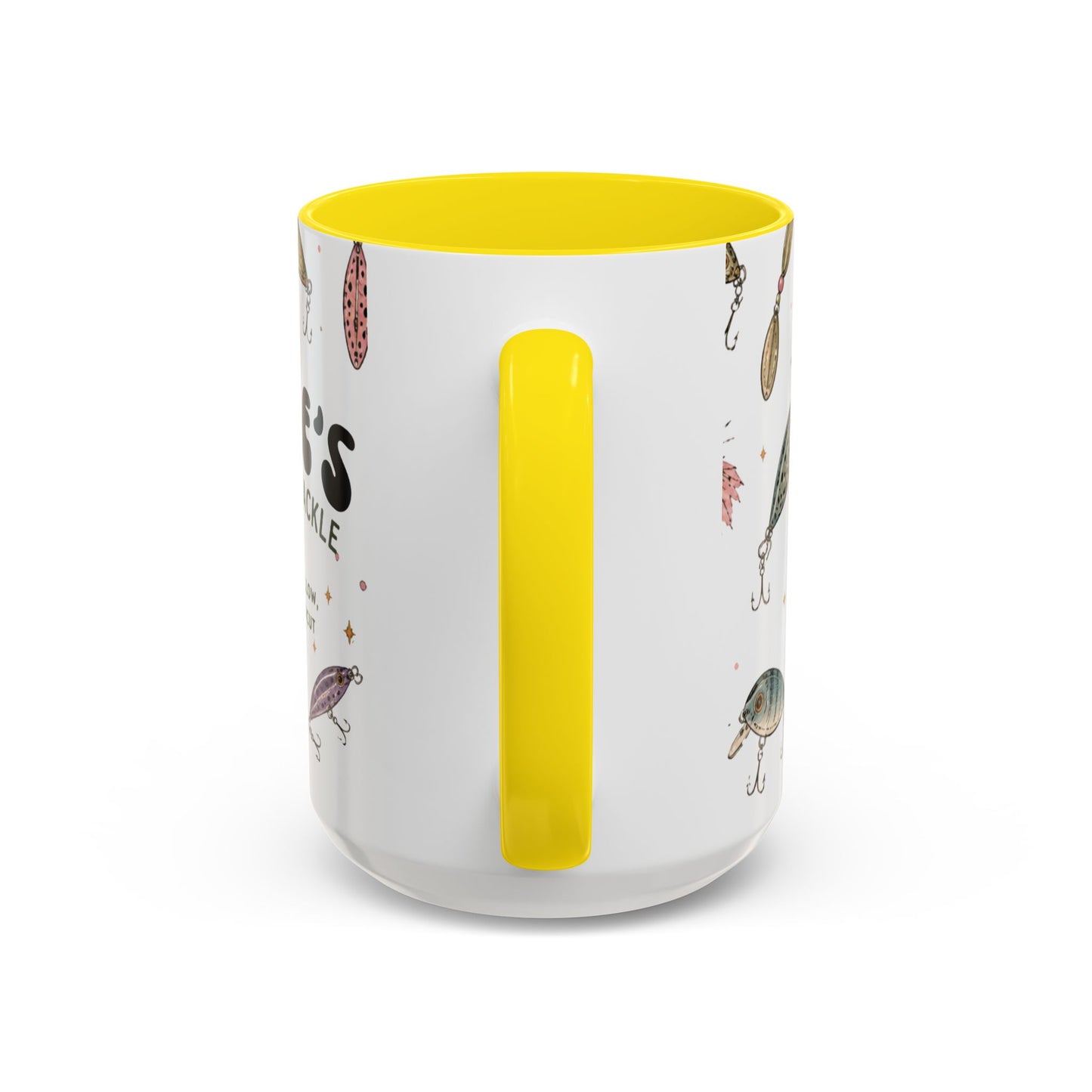 Luke’s Bait & Tackle Fishing Mug – Vintage Lure Coffee Cup (11/15oz)
