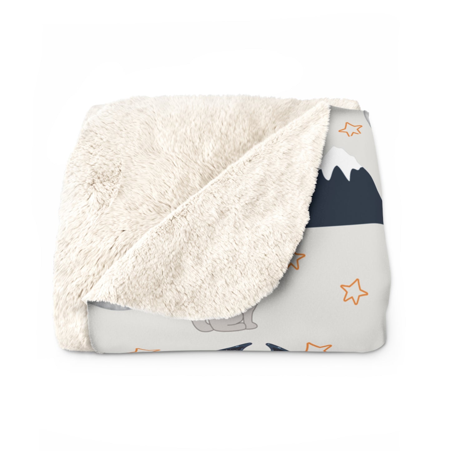 Sherpa Fleece Blanket, Cute Acotar Baby Blanket, Kids Halloween Blanket, Outdoorsy Mountain Bats, Celestial Moons, Boys Blue Fleece, Hygge