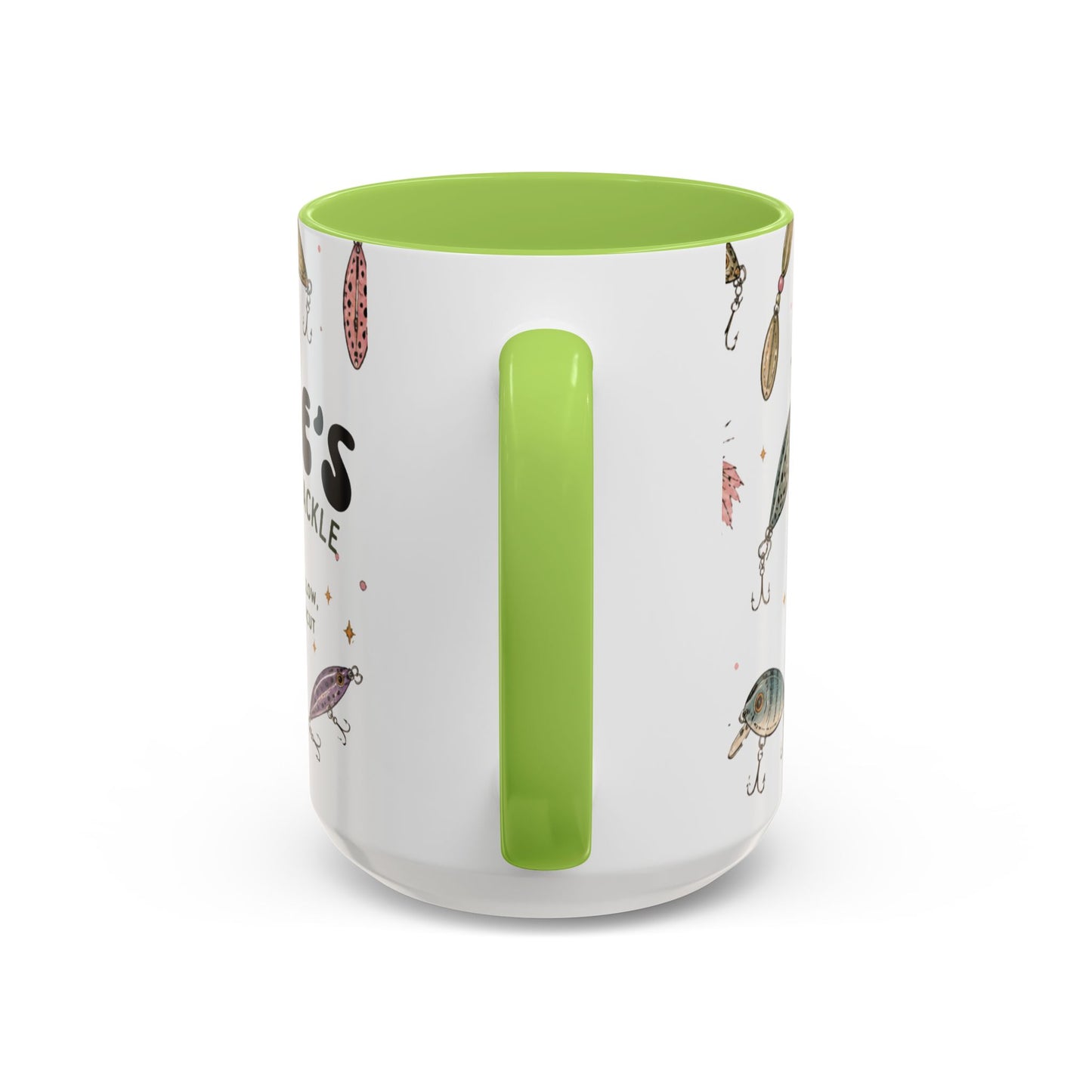 Luke’s Bait & Tackle Fishing Mug – Vintage Lure Coffee Cup (11/15oz)