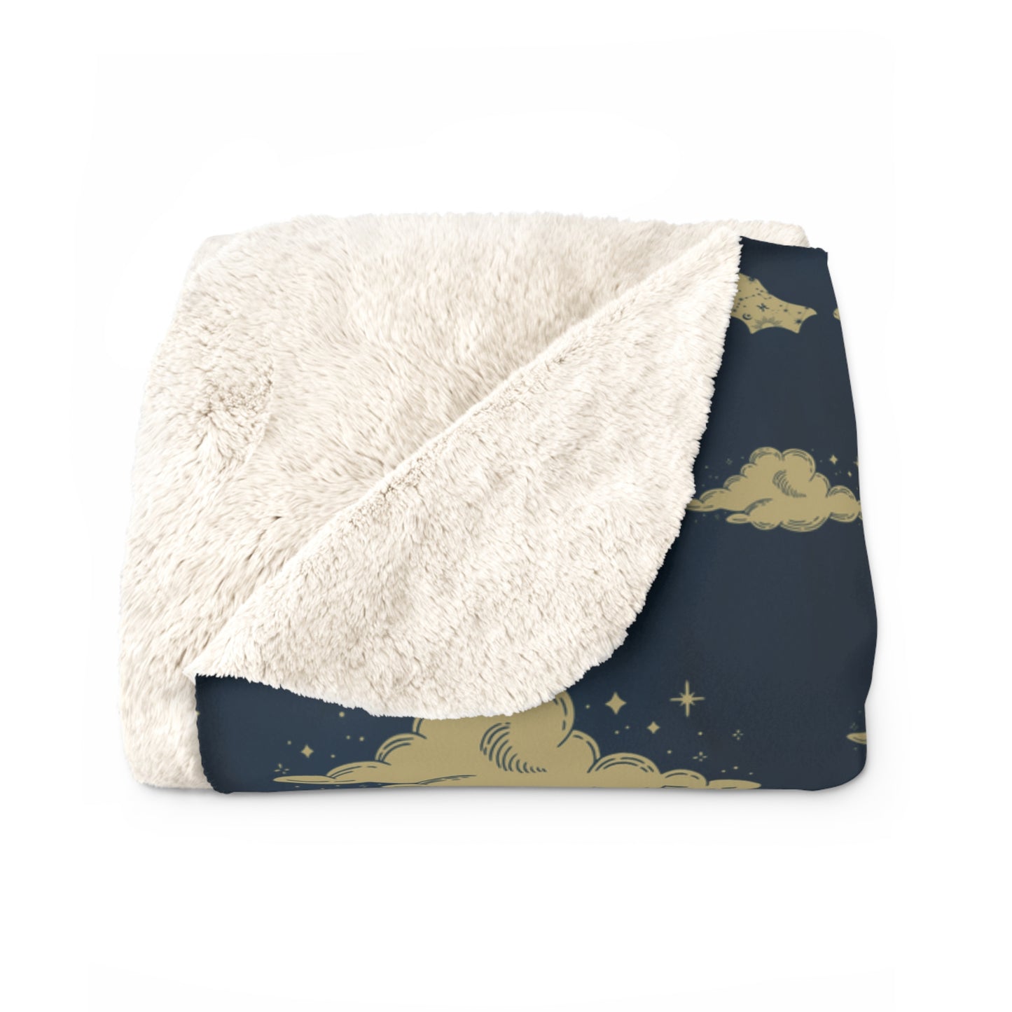 Cozy Acotar Sherpa Fleece Blanket, Crib Blanket Baby Shower Gift for Reader Romantasy Home Decor Celestial Bedding, Soft Plush Throw, Warm