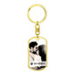 Personalized Couples Keychain for Boyfriend, Custom Photo Keychain, Spotify Music Code, Sentimental Gifts for Girlfriend, Engraved Keychain