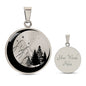 ACOTAR Necklace - Velaris Stars, Moon, Mountains | Silver or Gold | Personalize with S+N, Forever, Anniversary | Stylish Fan-Adored Jewelry!