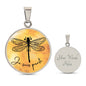 Outlander Dragonfly Necklace Claire Outlander Jamie Frasier