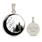 ACOTAR Necklace - Velaris Stars, Moon, Mountains | Silver or Gold | Personalize with S+N, Forever, Anniversary | Stylish Fan-Adored Jewelry!