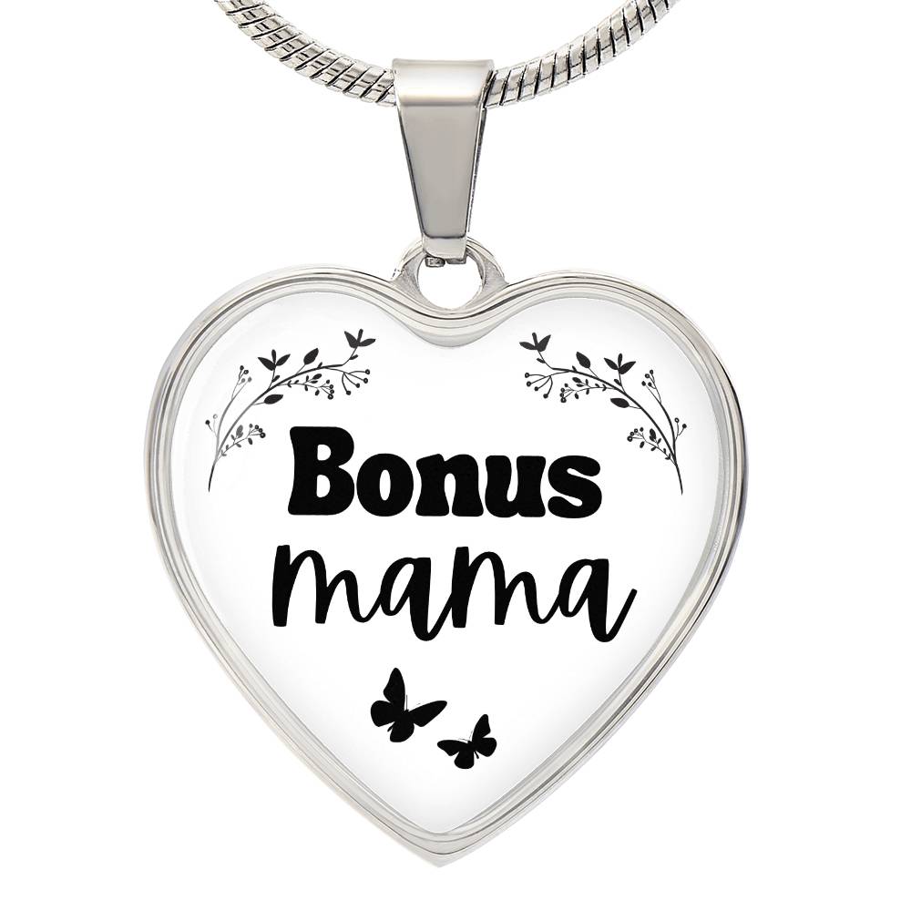 Bonus mama heart pendant
