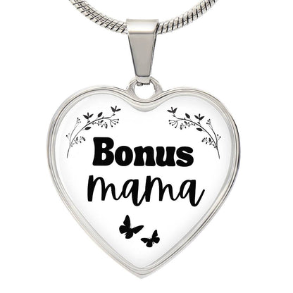 Bonus mama heart pendant